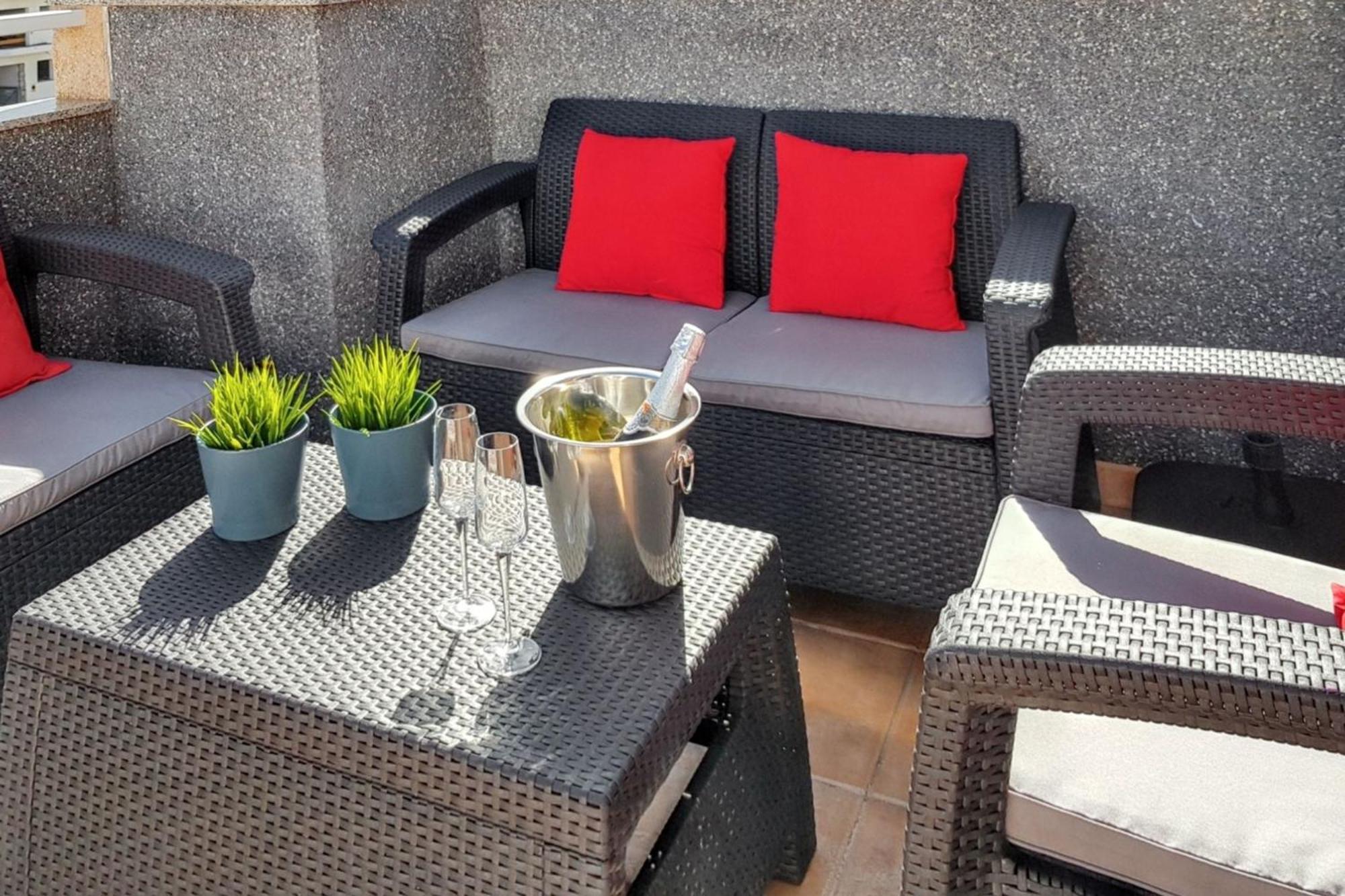 Bright Apartment In Puerto De Santiago 65 M² Terrace Zewnętrze zdjęcie