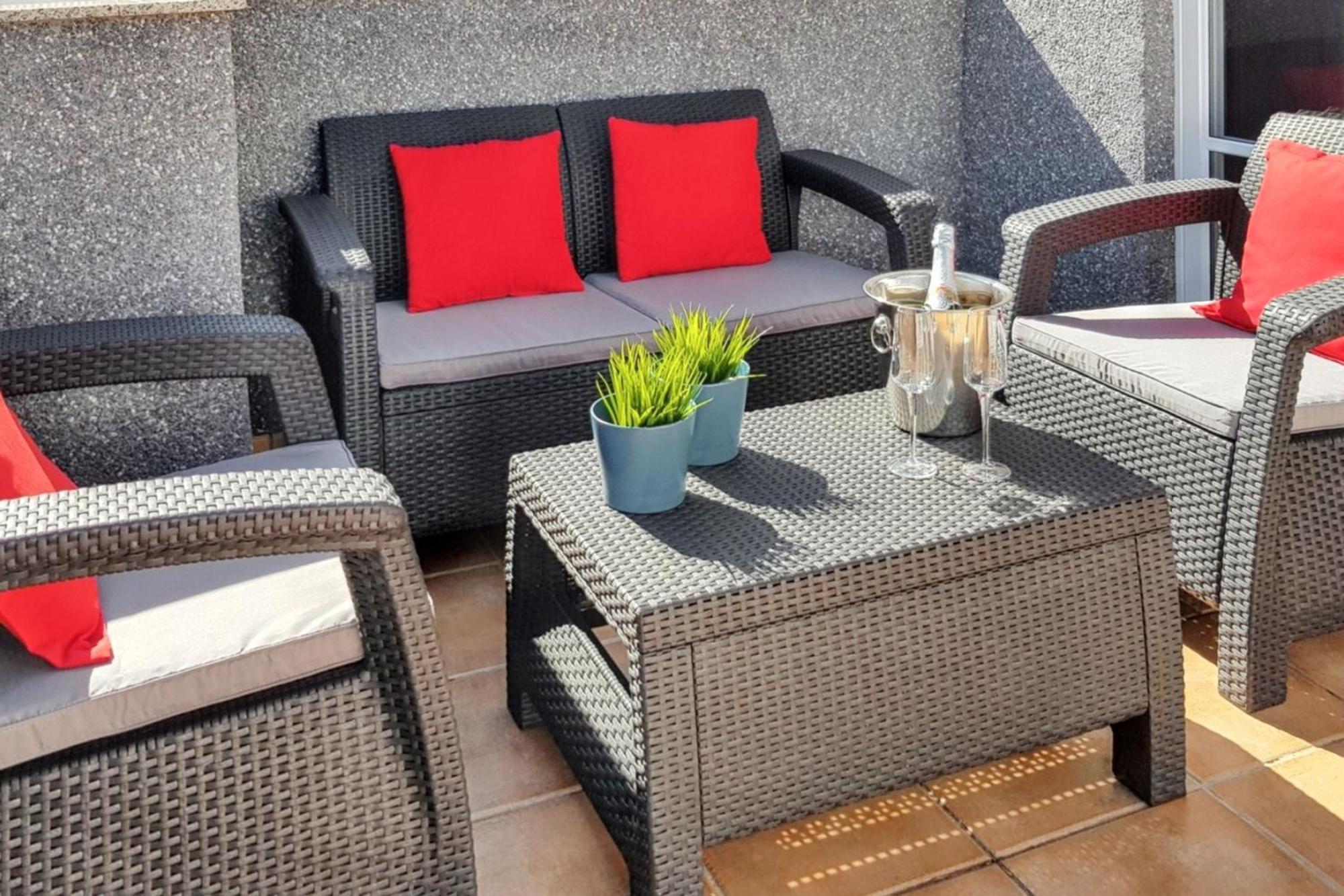 Bright Apartment In Puerto De Santiago 65 M² Terrace Zewnętrze zdjęcie